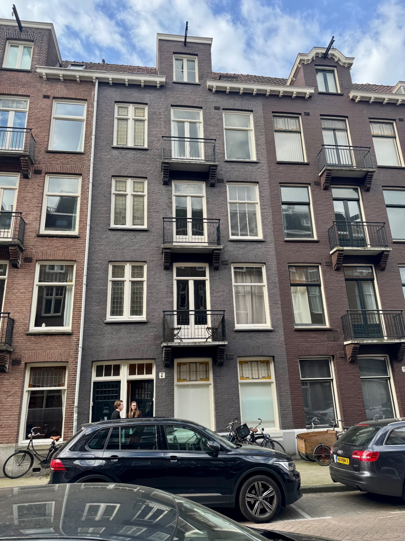 Detail Amsterdamse gevel